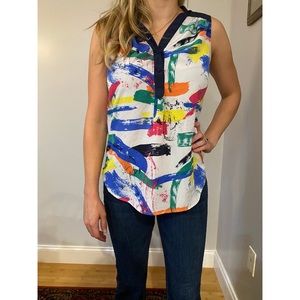 ModCloth Brush Stoke Tank